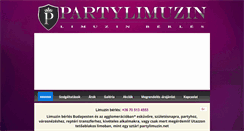 Desktop Screenshot of partylimuzin.net
